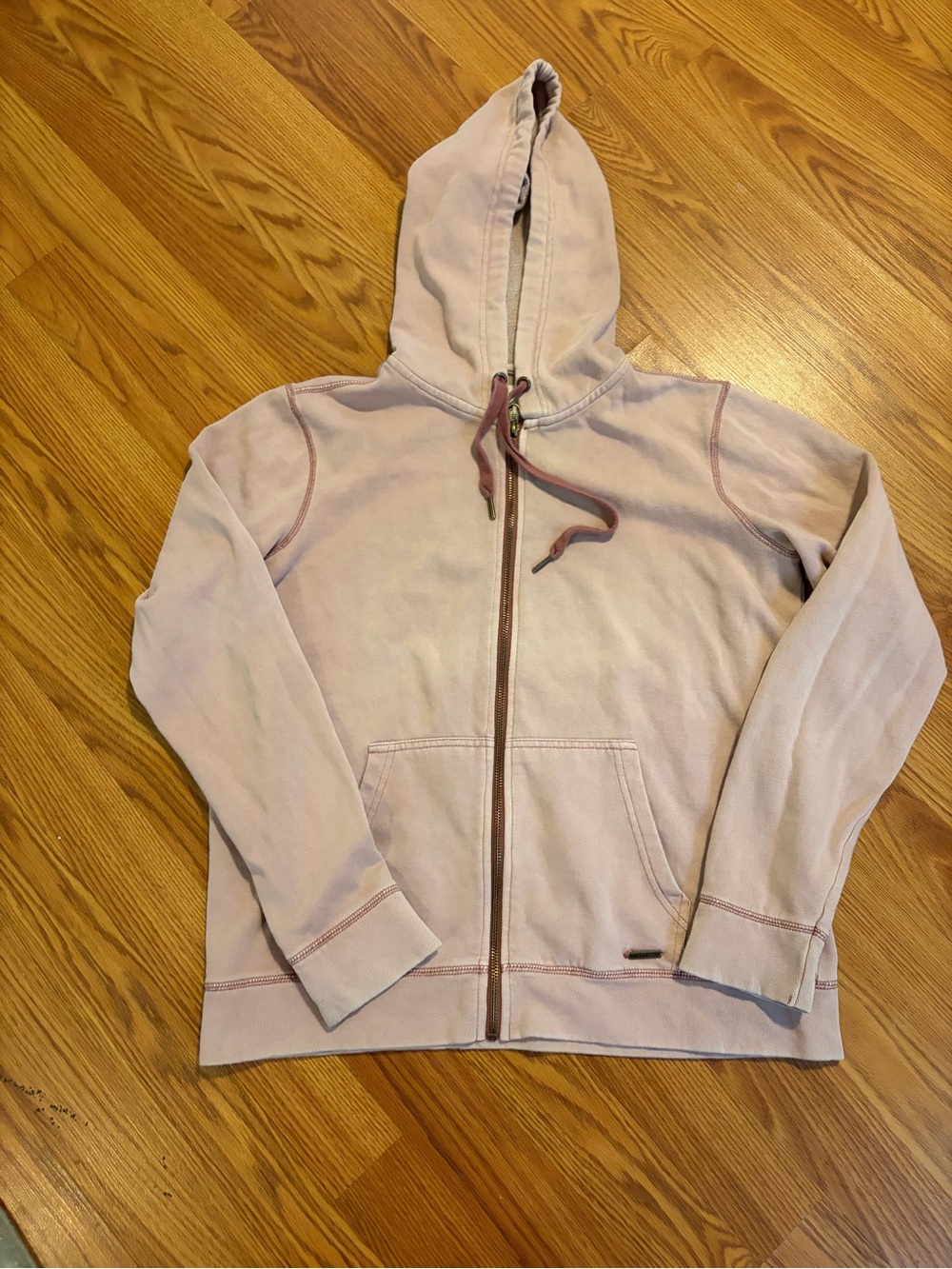 Billabong Kids Zip-Up Hoodie Jacket - Light Mauve